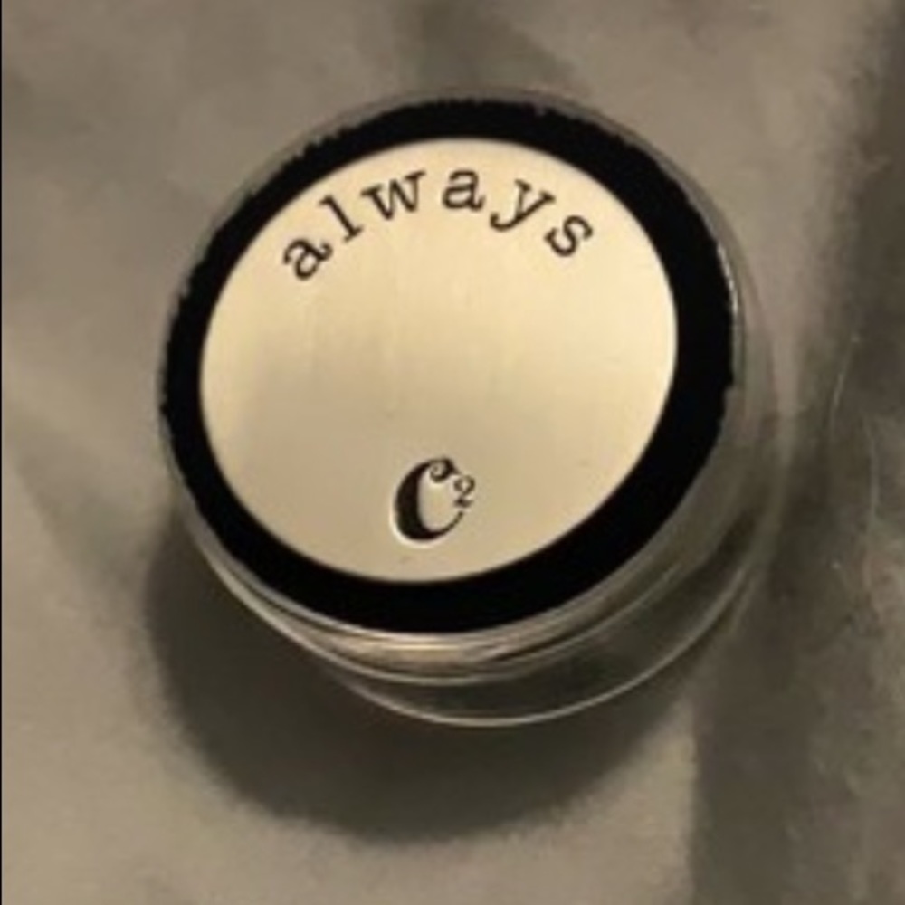 Origami owl large silver always locket window plate